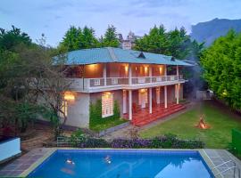 Ministers Mansion Pool Resort Kanthalloor by VOYE HOMES ! Infinity Pool & Scenic Views，位于Kanthalloor的酒店