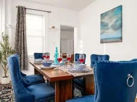 Whole House Near NYC and Transit with Game Room Fire Pit and King Bed