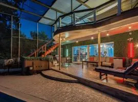 Spacious Lakefront House with Pool, Hottub, & Boating