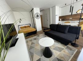 Studija Tauragė pirmas auk&scaron;tas，位于陶拉格的自助式住宿