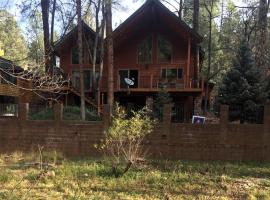 Luxury Cabin with Incredible Views of Tonto National Forest in Arizona，位于佩森的酒店