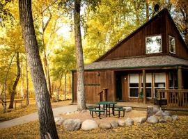 Rustic Camping Cabin near the Royal Gorge in Salida, Colorado，位于萨利达的酒店