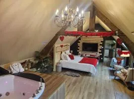 Appart Cosy avec SPA privatif proximité Lille, Le Chalet