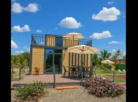 Yellow house 6 minutos de playa