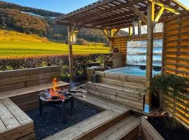 Juralodgespa Détente avec jacuzzi et vue