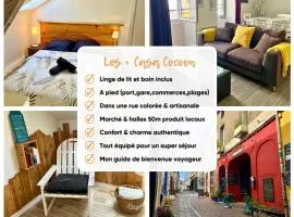 Casa Cocon -Charmant T3-plages, centre ville- 4 personnes