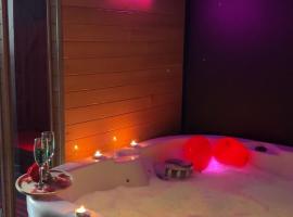 Maison Soleya Brussels, private spa and love room，位于Asse的酒店