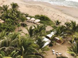 Casa Chula Hotel Boutique Frente al Mar，位于Tierra Blanca的酒店