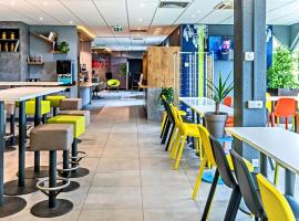 斯特拉斯堡南-伊尔基希宜必思快捷酒店，位于盖斯波尔塞姆的带泳池的酒店