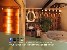 La Douce Lille Croix Spa Privatif by Moment Parenthèse，位于Croix的酒店