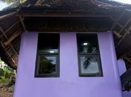 Purple Beach House for Two Guests