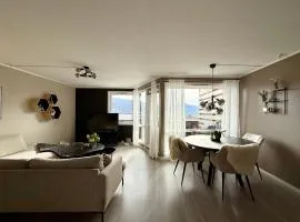 Fjord and Mountain View