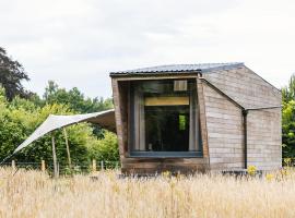 Tiny House Stijl & natuur nabij Brugge!，位于贝尔内姆的小屋