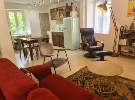 chic t3 60 m2 cosy 1 a 6 personnes rando, nature, bike park, station de ski