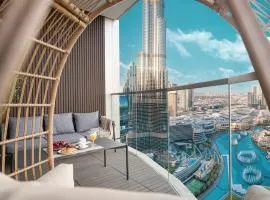 Luxury 4BR Burj View Steps from Dubai Mall