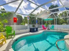 Fenced Yard, Game Room Family Home in Sebastian!