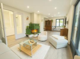 Maison L'Impasse, spa extérieur, cheminée et piscine chauffée l'été，位于蒙斯特的酒店