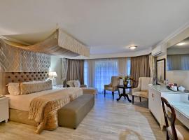 格林伯恩洛奇Spa酒店，位于穆德斯蒂夫的带热水浴缸的酒店