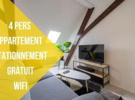 Très bel appartement proche centre Stationnement rue Gratuit