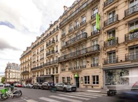 巴黎盖尔圣拉扎尔宜必思尚品酒店，位于巴黎的酒店