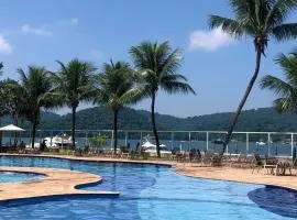 Apart 329 Porto Marina Mont Blanc Refúgio aconchegante com vista privilegiada para a serra, dentro do Hotel