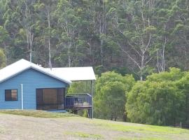 特莱尔彩虹山林小屋，位于彭伯顿的山林小屋