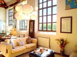 Romantic Village School with Sunny Garden