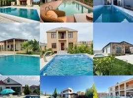 Kiraye full təmirli bağ evləri, villalar və mənzillər