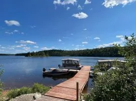 Chalet Lac Édouard cozy