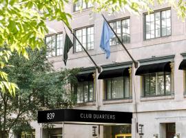 Club Quarters Hotel White House, Washington DC，位于华盛顿的酒店