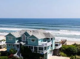 Oceanfront Gem w Pool and Spas GameRm Dune Walkover