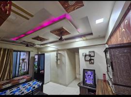 Ac Bed Apartment And breakfast At ovale naka Thane west，位于塞恩的自助式住宿