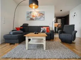 Fischotter - Apartment in der Hafenresidenz mit Terrasse & Hafenblick