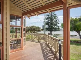 Mooring B on the shoreline