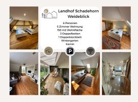 Landhof Schadehorn "Weideblick"，位于巴特奥尔德斯洛的酒店