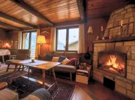 Chalet les Mélèzes - Typique, terrasse & cheminée