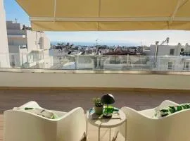 Top-Floor 2BR Penthouse with Stunning Sea View