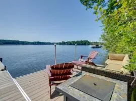 Walk to Lake Winnisquam Access: Cozy Retreat