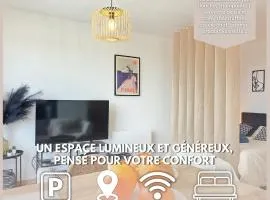 Le Grand Large - Balcon, Central & Parking Privé