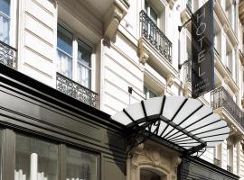 蒙赫酒店，位于巴黎蒙奇广场地铁站附近的酒店