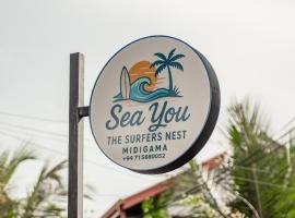 Sea You Surfers Nest，位于Kumbalgama的酒店