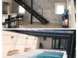 Alojamiento El Pez, Casa con piscina climatizada