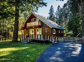 Chalet at the base of Schweitzer Mountain
