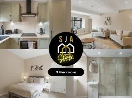 Fraserburgh Residence - SJA Stays - Modern 3 Bed Apartment