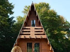 Cabane en A La Pause Sauvage Normandie