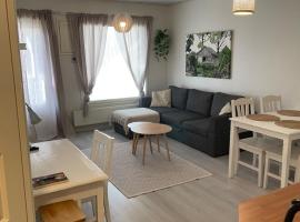 Tilava kaksio saunalla，位于塞伊奈约基的酒店