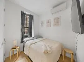 Private Room with Shared Bathroom at an Apartment by Times Square