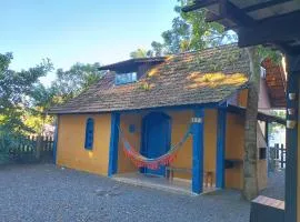 Chalés no centro de Bombinhas