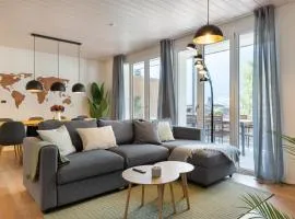 Scenic Holiday Apartment with Balcony Views