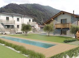 Villa Sunrise - Luxury property with pool & large private garden, few steps from the beach, ideal for families and people with mobility issues，位于德尔维奥的酒店